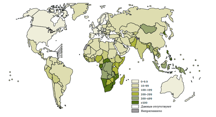 Global Tuberculosis Incidence 2013